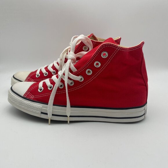 CONVERSE ALL STAR HI RED #M9621 US MEN'S SIZE 8.5 - Picture 3 of 6